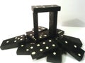 Domino effect Royalty Free Stock Photo