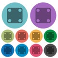 Domino four color darker flat icons