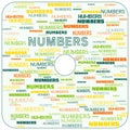 Domino Numbers Shapes Abstract Background Illustrations