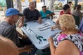 The Domino Park is a popular tourist destination in Little Havana to watch the elderly play domino.