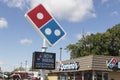 Domino`s Pizza Restaurant. Domino`s delivers more than 1 million pizzas a day