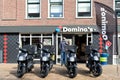 Domino`s restaurant in Katwijk aan Zee, Netherlands