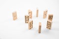 Dominoes Royalty Free Stock Photo