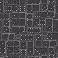 Dominoes. Seamless texture