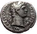 denarius Domitian Royalty Free Stock Photo