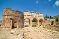 Domitian gate in Hierapolis near Pamukkale in Turkey