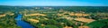 Domme Dordogne valley france Royalty Free Stock Photo