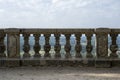 Domme, Perigord France. The view of the Dordogne valley and river Royalty Free Stock Photo