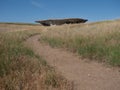 The Domo at Tippet Rise Art Center in Montana with a Walking Trail in the Foreground