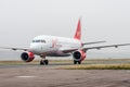 Domodedovo airport, Moscow - October 25th, 2015: Airbus A319 of Vim Airlines