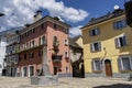 Domodossola, Piedmont, Italy: historic buildings