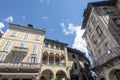 Domodossola, Piedmont, Italy: historic buildings