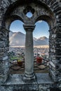 Domodossola, Sacro Monte del Calvario Royalty Free Stock Photo