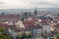 Domplatz in Erfurt, Germany Royalty Free Stock Photo