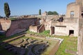Domus Augustana ruins Royalty Free Stock Photo