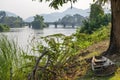 Don Det Island,Mekong riverside view, 4000 Islands,Si Phan Don,southern Laos