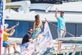 Don Jr and Kimberly Guilfoyle Trump Boat Parade