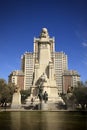 Don Quixote monument in Madrid