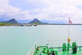 Don Sak Sakon Port, Surat Thani, Thailand Royalty Free Stock Photo