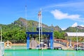 Don Sak Sakon Port, Surat Thani, Thailand Royalty Free Stock Photo