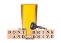 Don't Drink and Drive Royalty Free Stock Photo