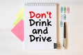 Don't Drink and Drive Royalty Free Stock Photo