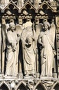 Don't lose your head. Cathedrale Notre Dame de Paris Royalty Free Stock Photo