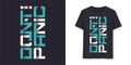 Don t panic graphic modern t-shirt vector design, typography