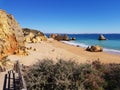 Dona Ana Beach in Lagos, Algarve Royalty Free Stock Photo