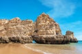 Dona Ana beach. Lagos, Portugal Royalty Free Stock Photo