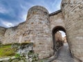 \'Dona Urraca\' door in city walls of Zamora, Spain