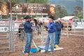 Donal Hancock, Horseman, Training Horse at Festival