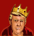 Donald trump caricature