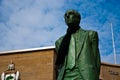Donald Dewar statue at Buchanan street, Glasgow Royalty Free Stock Photo