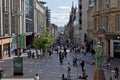 Donald Dewar Statue Buchanan Street, Glasgow Royalty Free Stock Photo