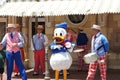 Donald Duck at Disneyland Royalty Free Stock Photo