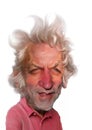 Donald Sutherland Caricature Royalty Free Stock Photo