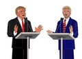Donald Trump and Joe Biden US Election 2020