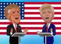 Donald Trump and Joe Biden US Election 2020