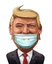 Donald Trump Pandemic themed Illustration