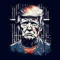 Donald Trump for Prison 2024 created with Generative AI