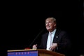 Donald Trump speaks at campaign rally on July, 25, 2015, in Oskaloosa, Iowa