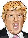 Donald Trump vector illustration