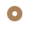 Donat picture on a white background