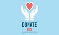 Donate Charity Give Help Offering Volunteer Concept