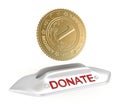 Donate concept icon Royalty Free Stock Photo