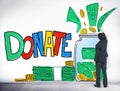 Donate Give Help Royalty Free Stock Photo
