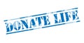 Donate life blue stamp