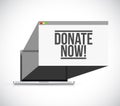 donate now online laptop computer