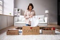 Donating Decluttering And Cleaning Up Wardrobe Royalty Free Stock Photo